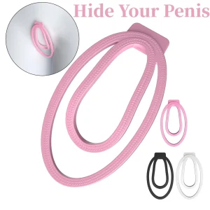 Fufu Clip Panty Chastity for Male Training and Feminized Control